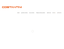 Tablet Screenshot of costantini-sa.com